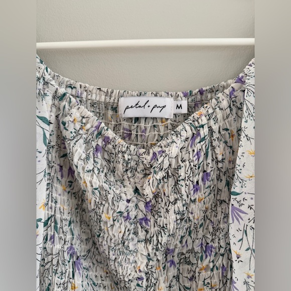 Petal & Pup long sleeve mini floral dress M - Picture 5 of 9